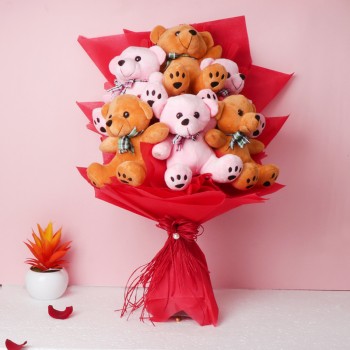 Bouquet of Teddies
