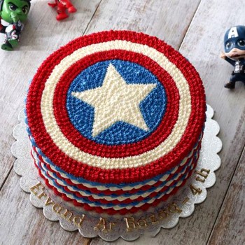 Captain America Cake