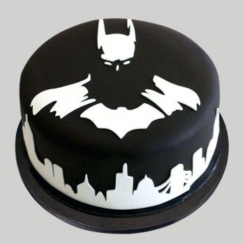 Beaming Batman Cake