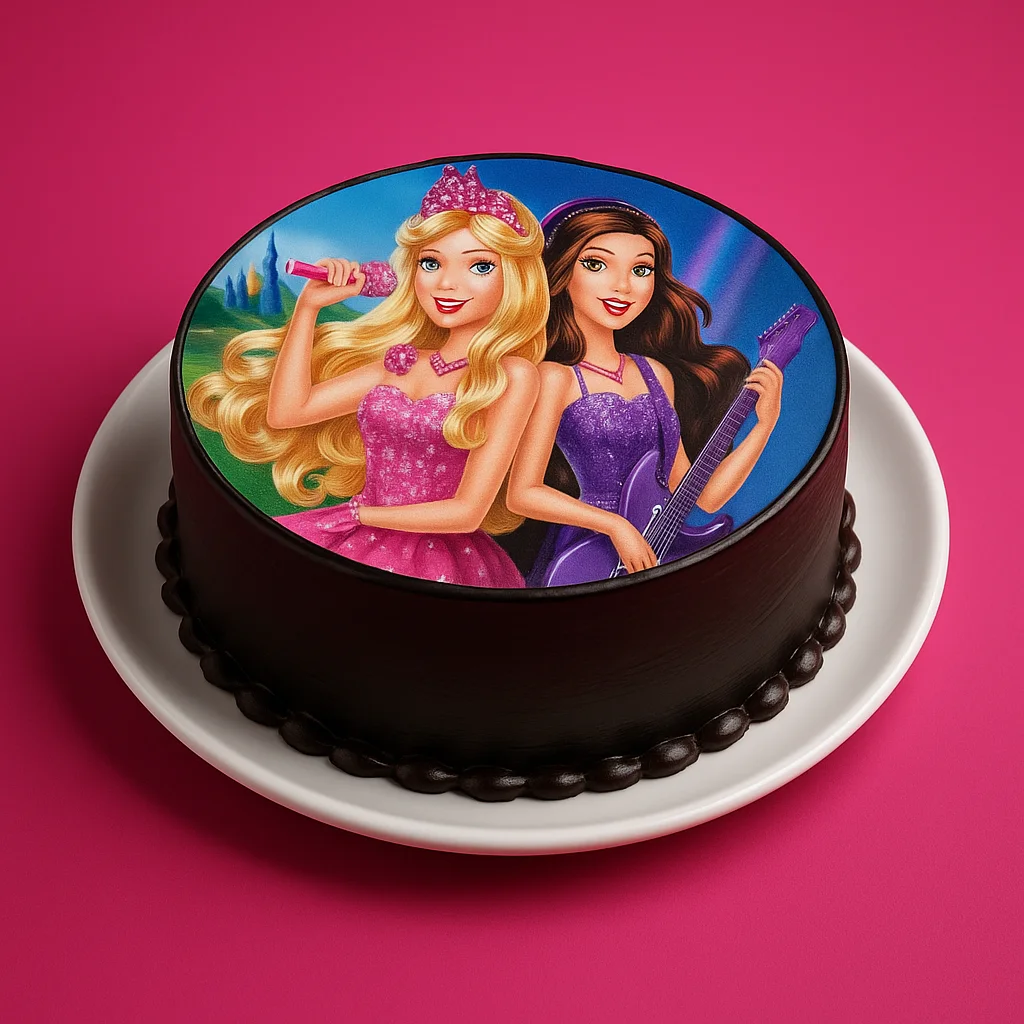 Minimalist Pastel Pink & Gold Cake